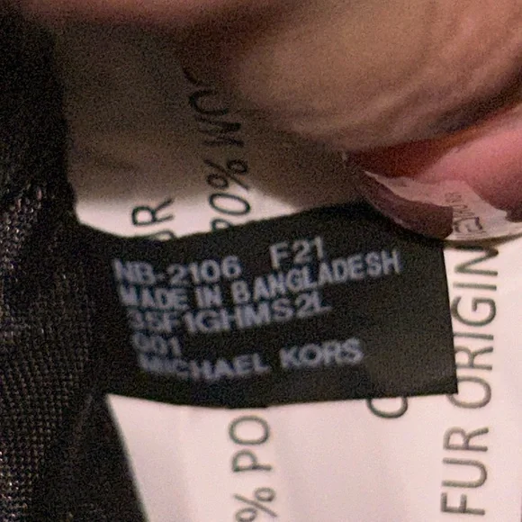 NWOT Michael Kors Hamilton sherling crossbody satchel - Picture 9 of 9